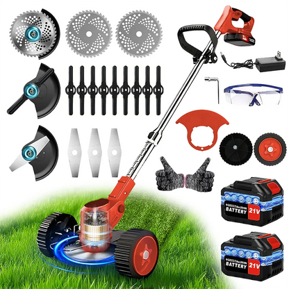 Cordless lawn mowers weed trimmer