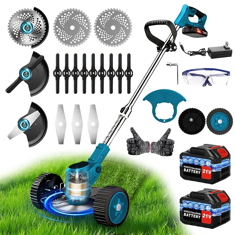 Cordless lawn mowers weed trimmer