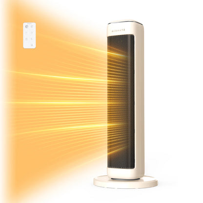 Ceramic Tower Electric Heater with Thermostat