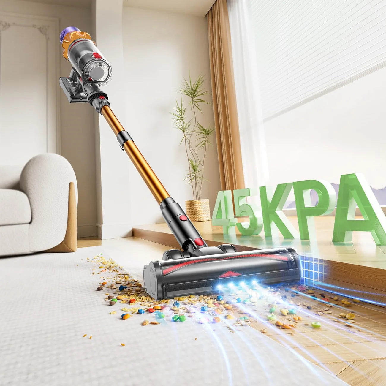 Cordless Handheld Vacuum Cleaner Powerful Brushless Motor