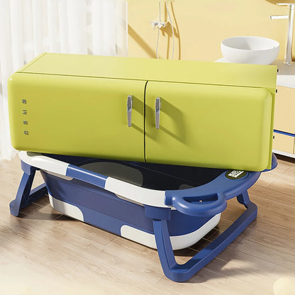 Portable Travel Bathtub, Collapsible  with Thermometer
