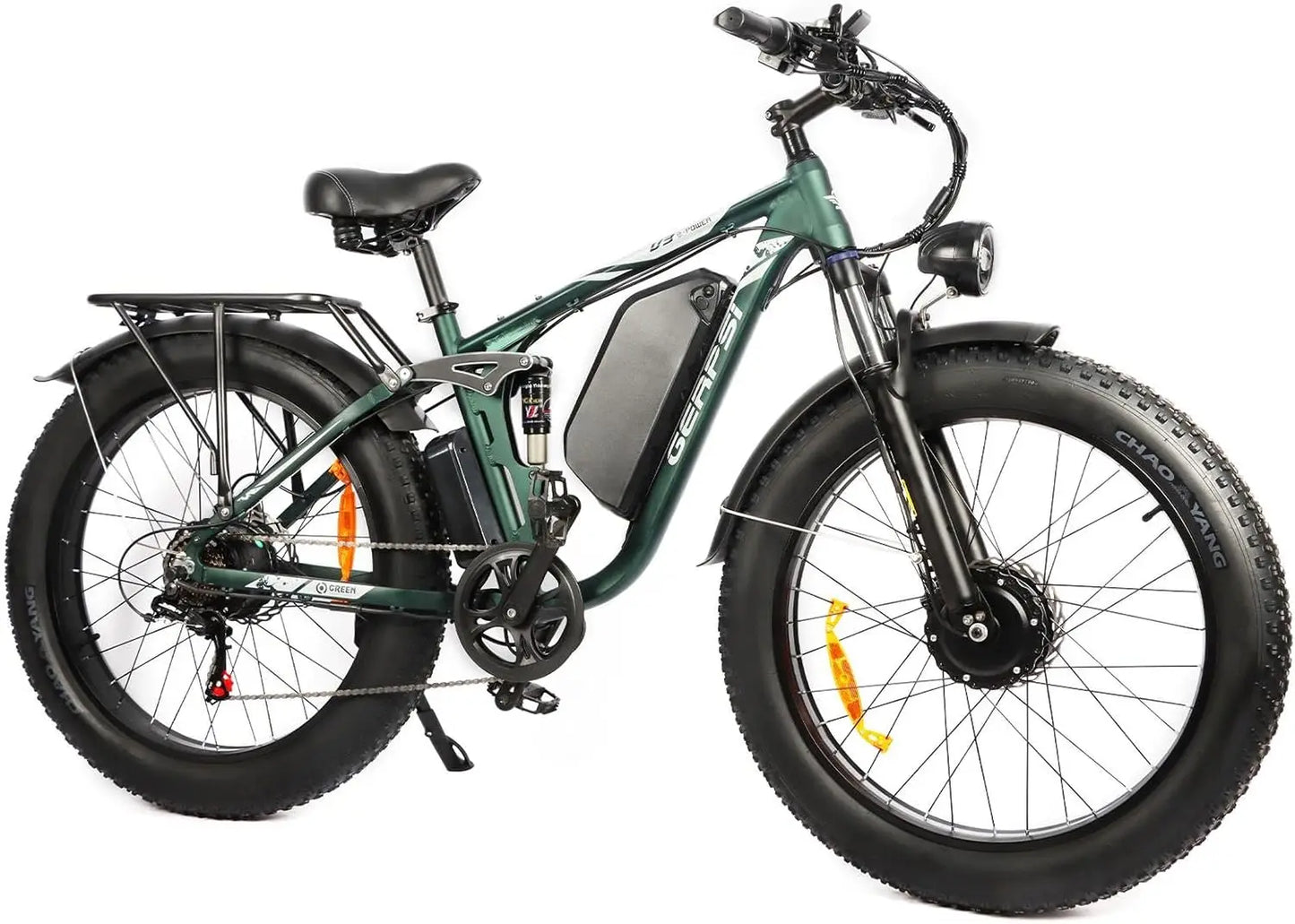 Electric Bicycle 60V 30AH Battery Max Speed 42 MPH E-Bike