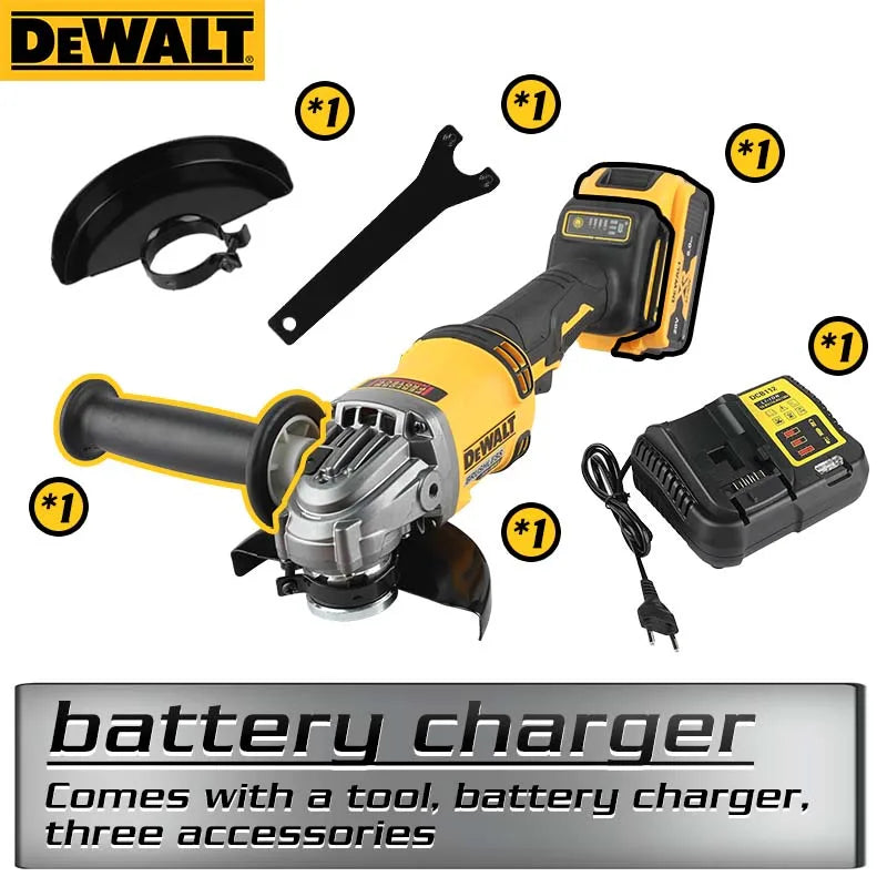 Dewalt DCG414 18V Max XR Brushless Angle Grinder