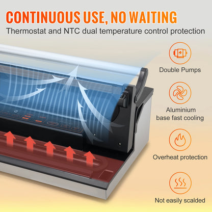 Commercial Vacuum Sealer Automatic Food Packaging