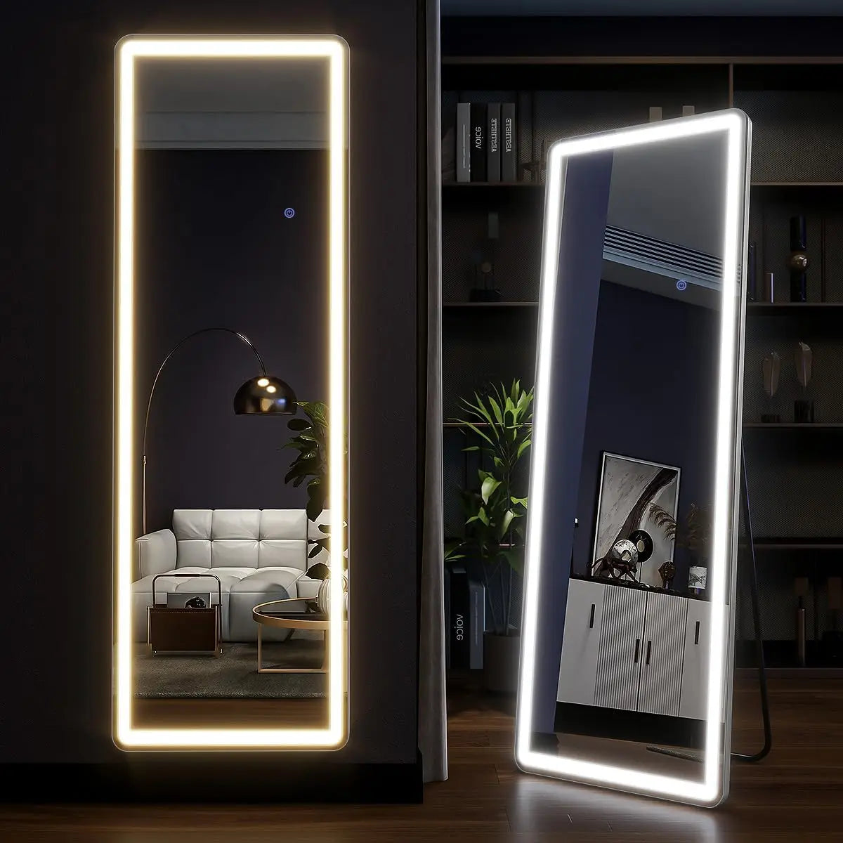 63"x20" Full Length LED Mirror Full Length