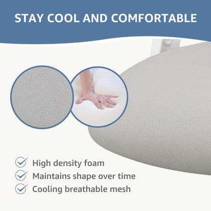 Mesh Ergonomic  Desk Chair Flip-up Arms Adjustable Headrests Comfortable Lumbar Support