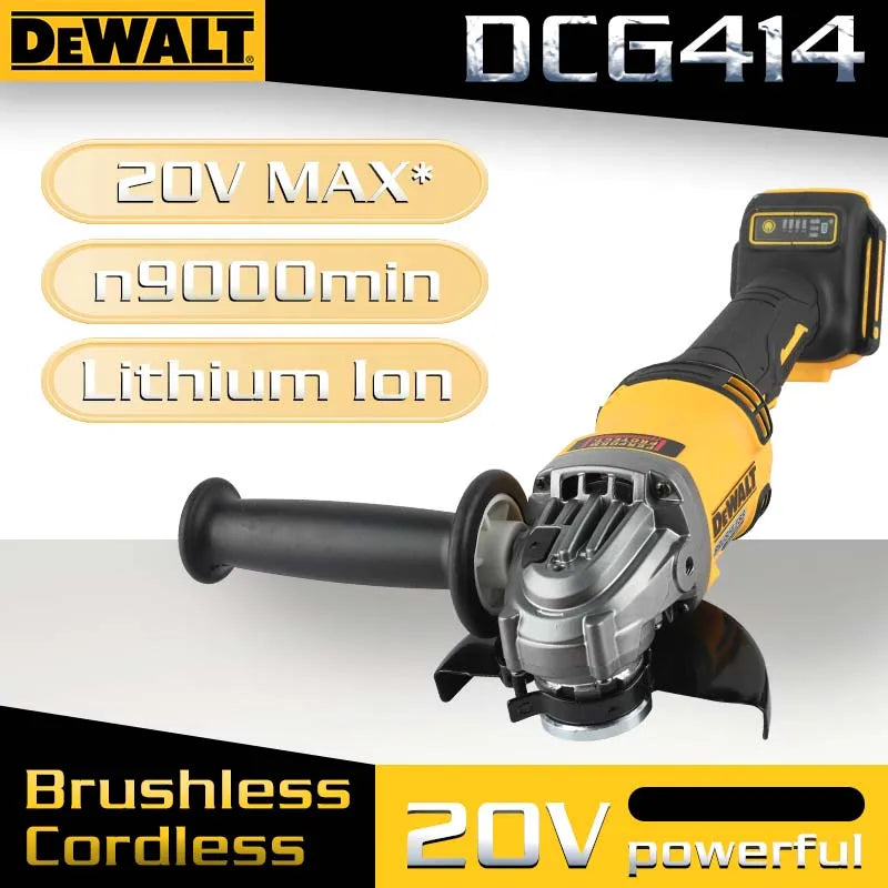 Dewalt DCG414 18V Max XR Brushless Angle Grinder