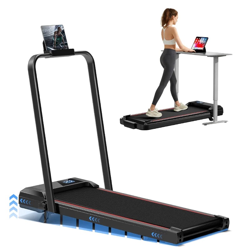 Jogging Treadmill: Incline, Under-Desk, Lightweight, LED Display