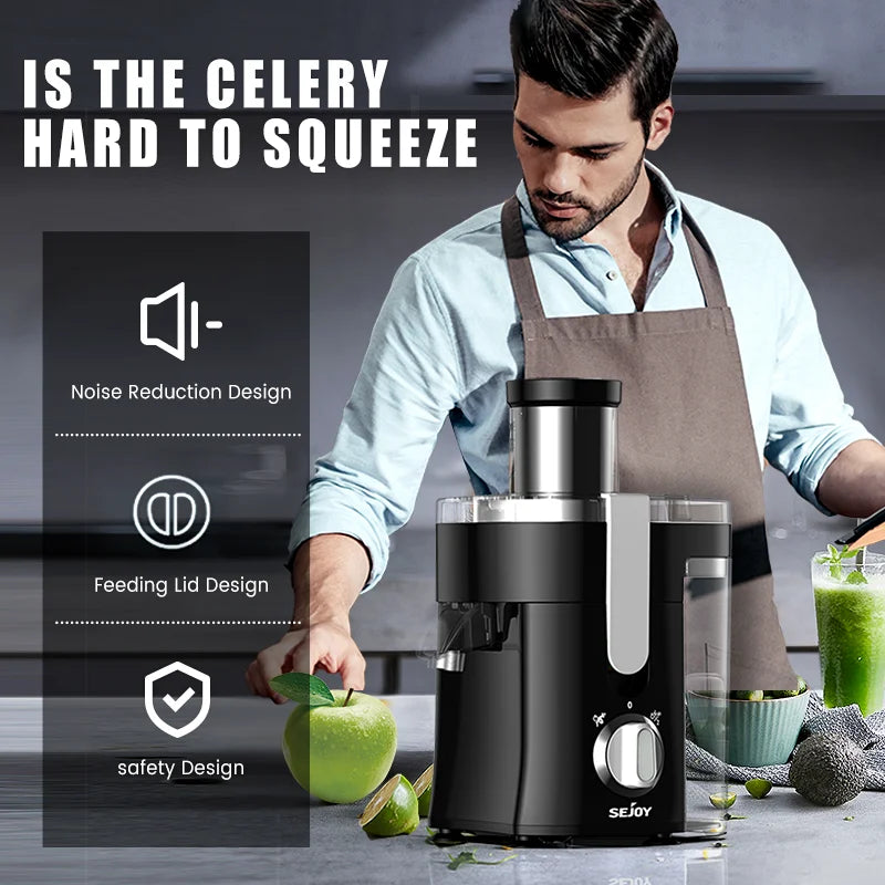Centrifugal Juicer Veg Machine  Automatic Pulp Ejection