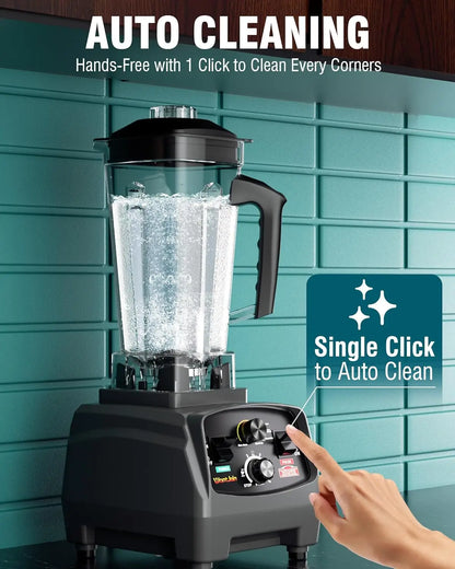 Commercial Blender 1800W High Power Timer