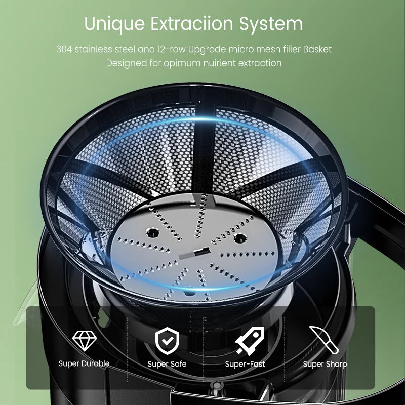 Centrifugal Juicer Veg Machine  Automatic Pulp Ejection