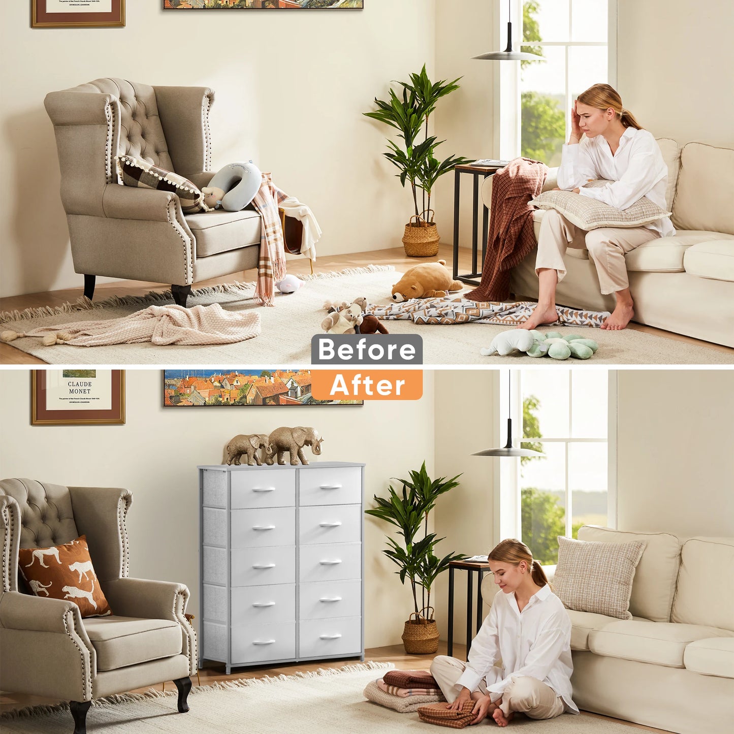 Dresser With 7-10 Drawers