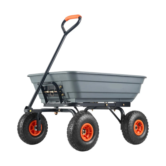 Dump Wagon Steel Frame for Safe Transport