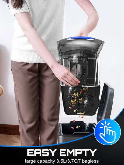 Canister Vacuum Cleaner, 1600W Powerful for Hard Floors, Carpets, Pet Hair