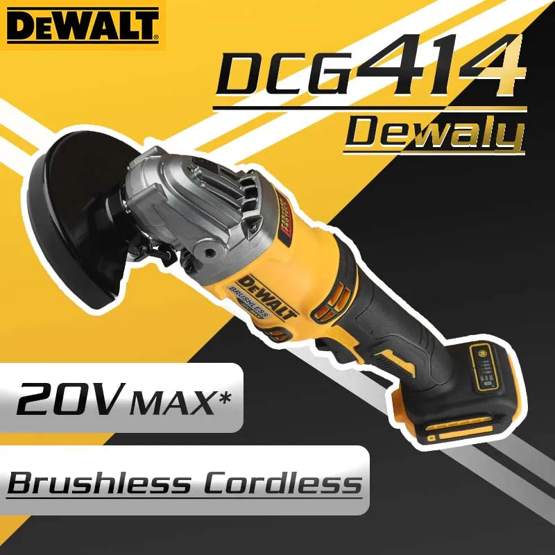 Dewalt DCG414 18V Max XR Brushless Angle Grinder