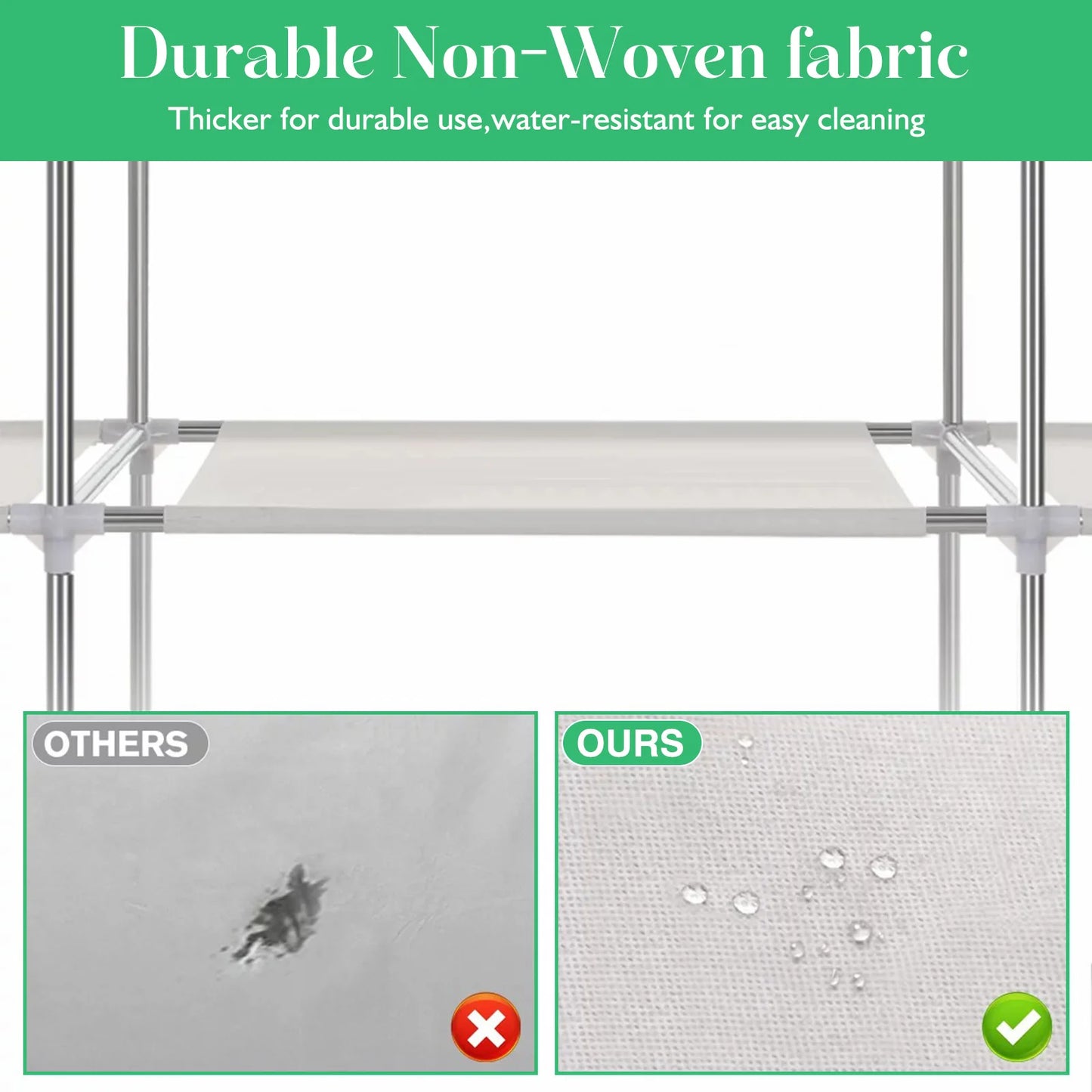 Wardrobe Organizer Storage Quick and Easy to Assemble