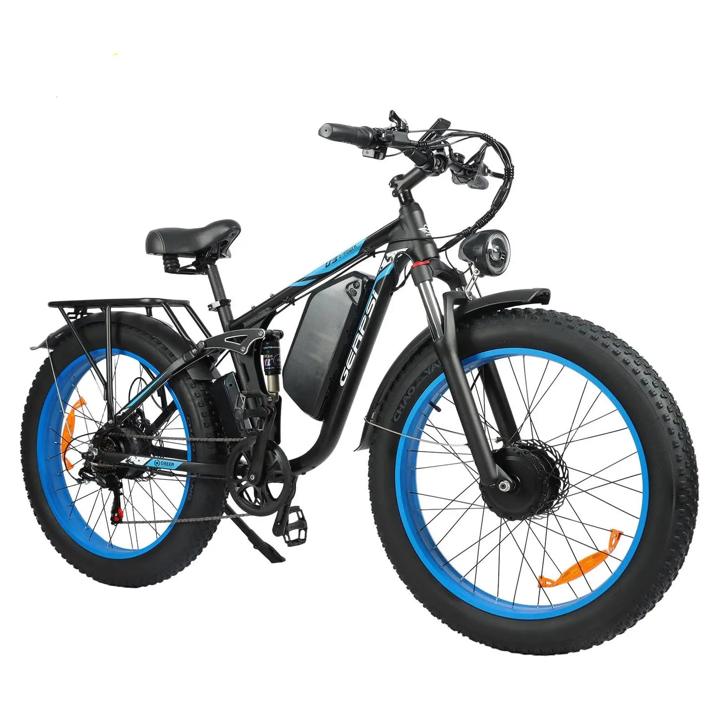 Electric Bicycle 60V 30AH Battery Max Speed 42 MPH E-Bike