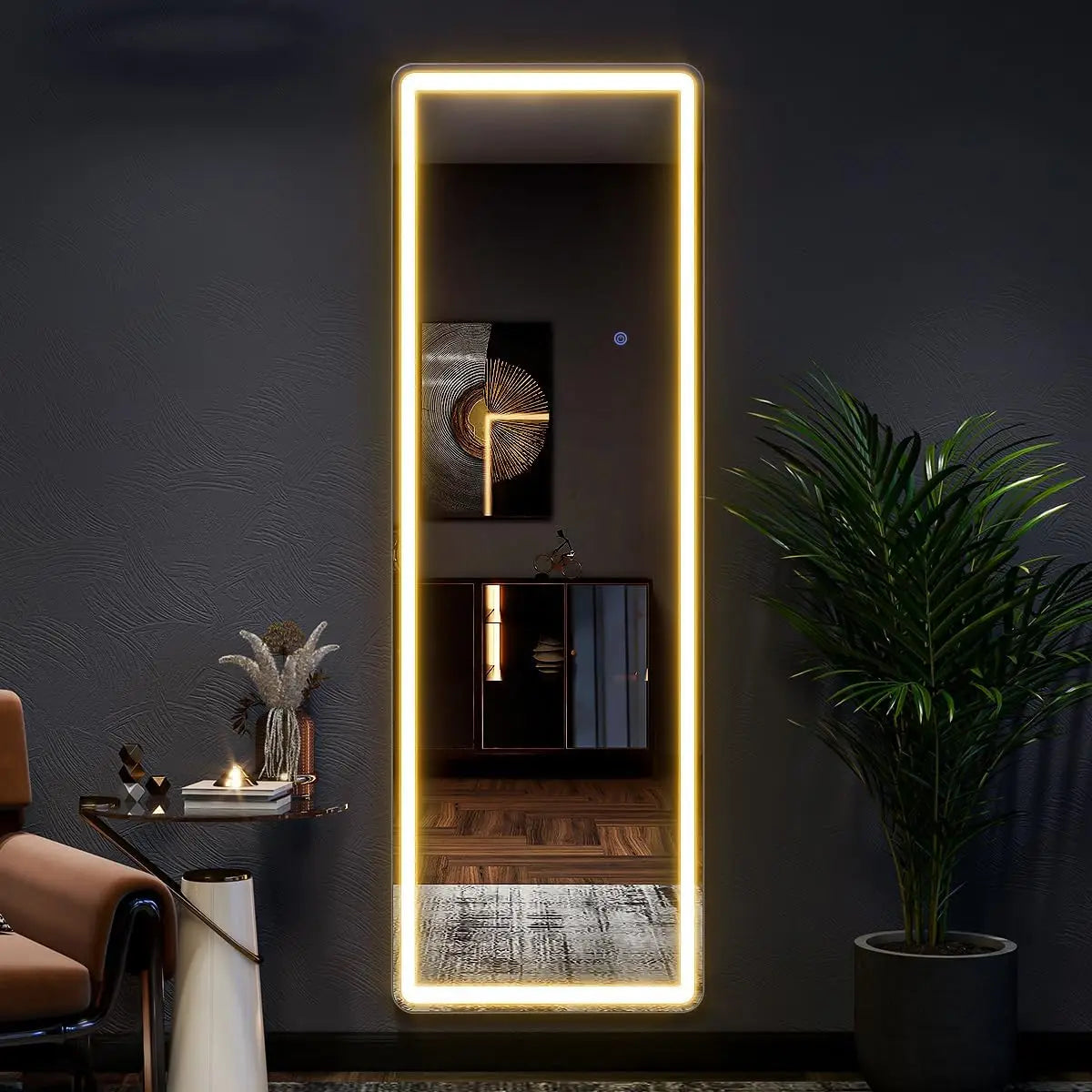 63"x20" Full Length LED Mirror Full Length