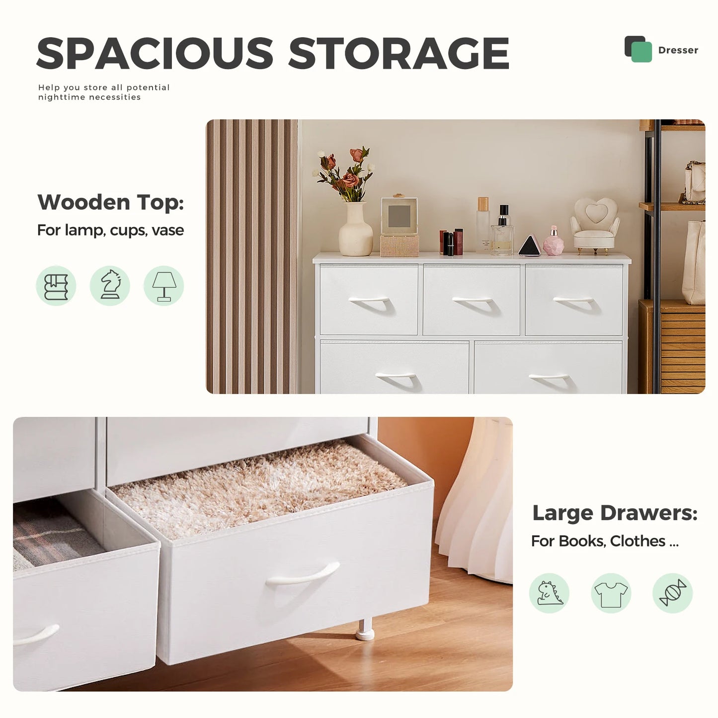 Dresser With 7-10 Drawers