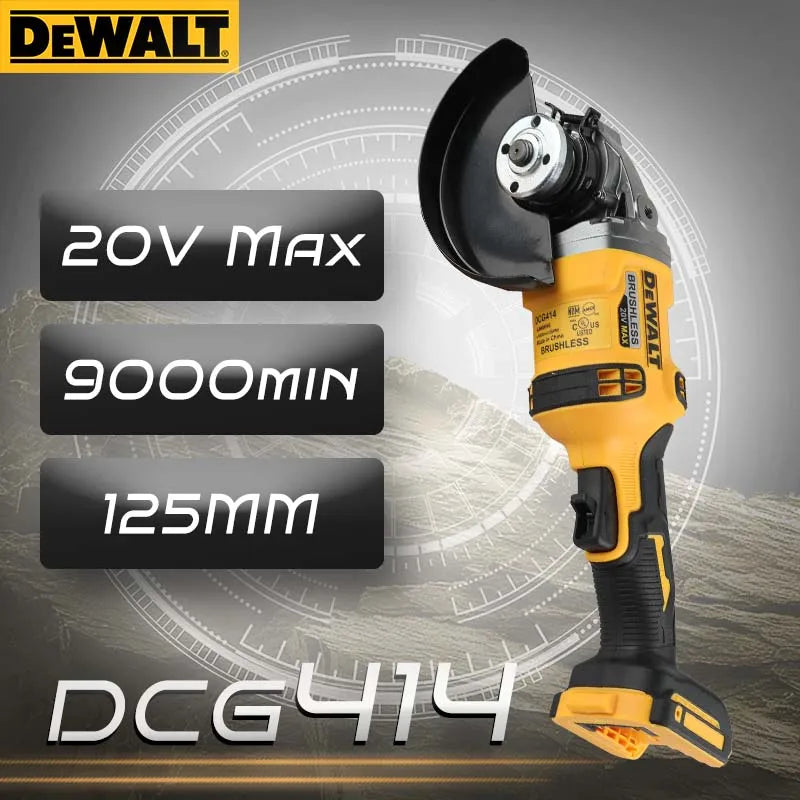 Dewalt DCG414 18V Max XR Brushless Angle Grinder