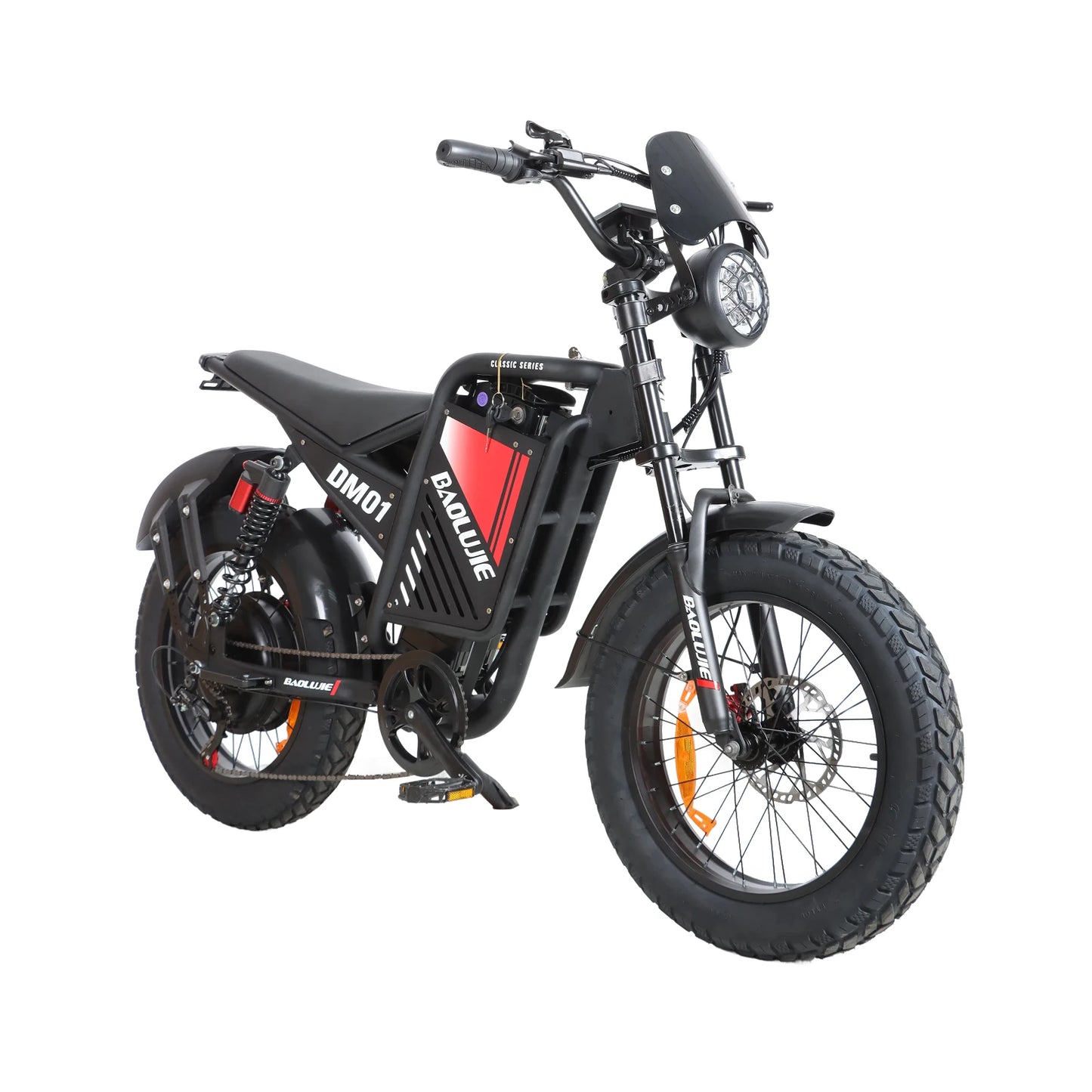 Electric Bicycle 60V 30AH Battery Max Speed 42 MPH E-Bike