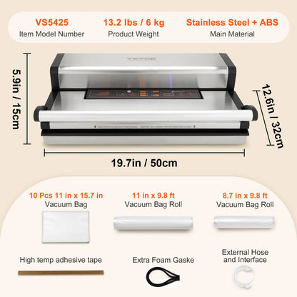 Commercial Vacuum Sealer Automatic Food Packaging