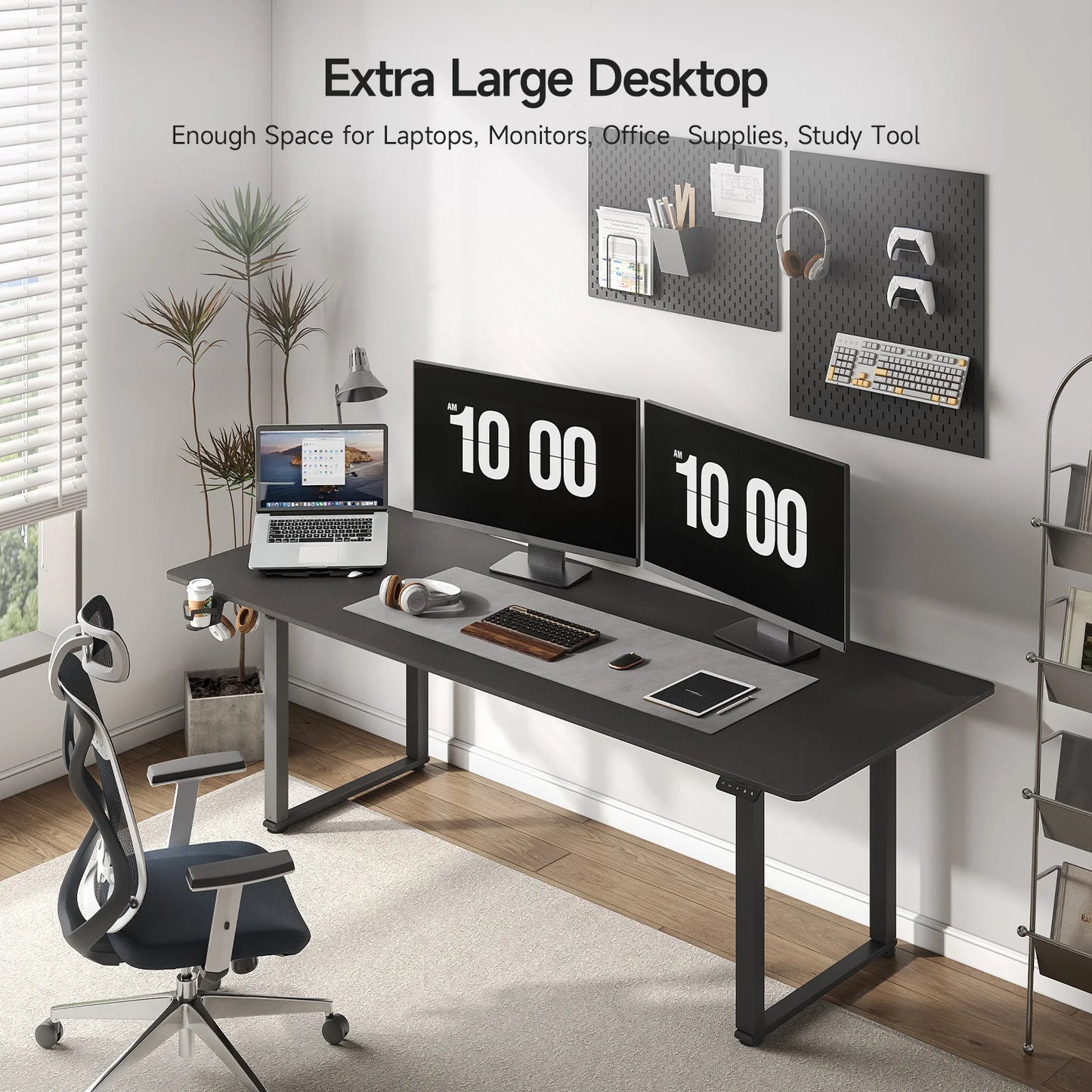 Electric Lifting  Stand Up Desk  Adjustable Height from 28-46"